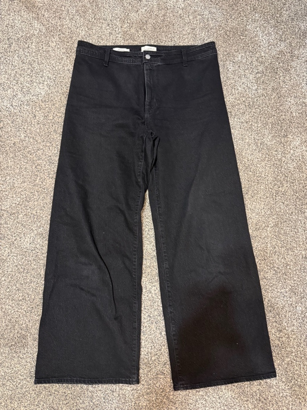 Universal Thread Black Relaxed Wide-Leg Women’s  Jeans